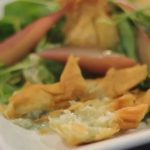 Blue Cheese Salad with Spiced Pears